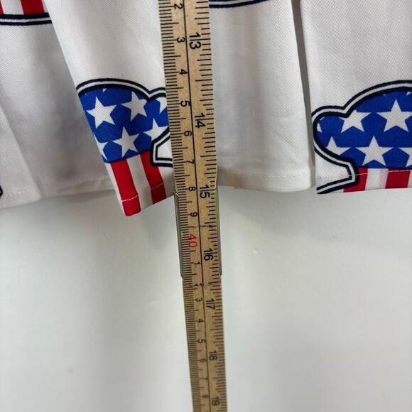 NWT Paul Frank July 4th Mini Skirt Julius Monkey Size 28 - Picture 5 of 5